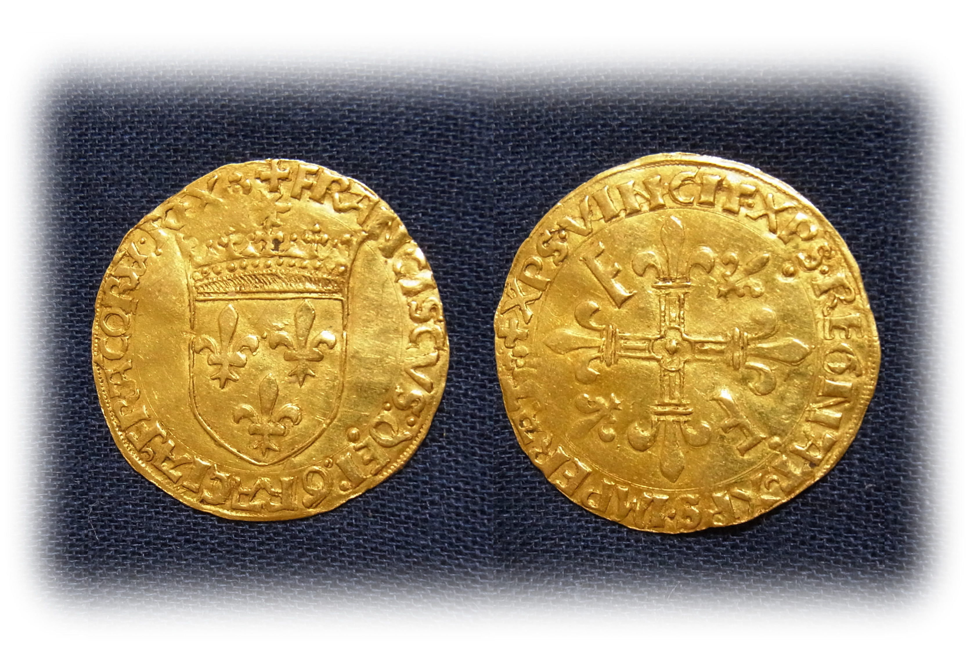 Gold coin of France, Écu d'or au soleil, François 1er