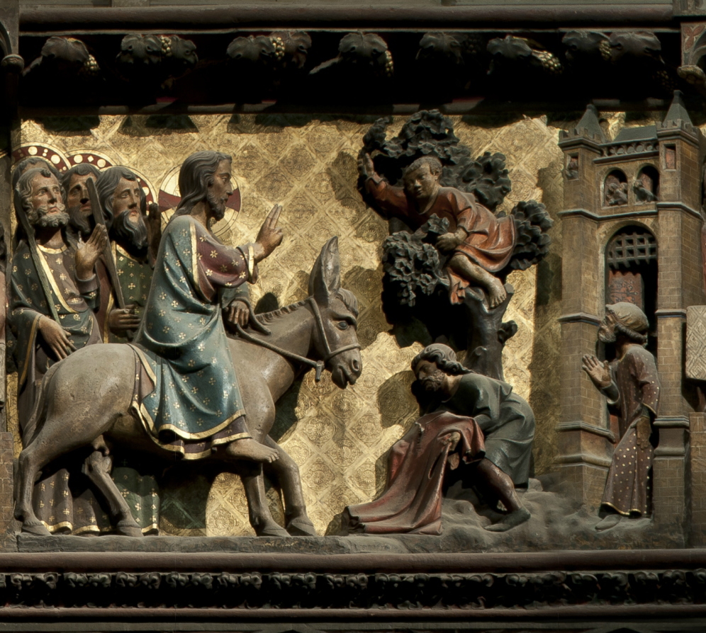 La clôture du chœur de Notre-Dame de Paris - the Entry into Jerusalem