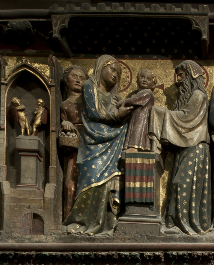 La clôture du chœur de Notre-Dame de Paris - the Presentation in the Temple