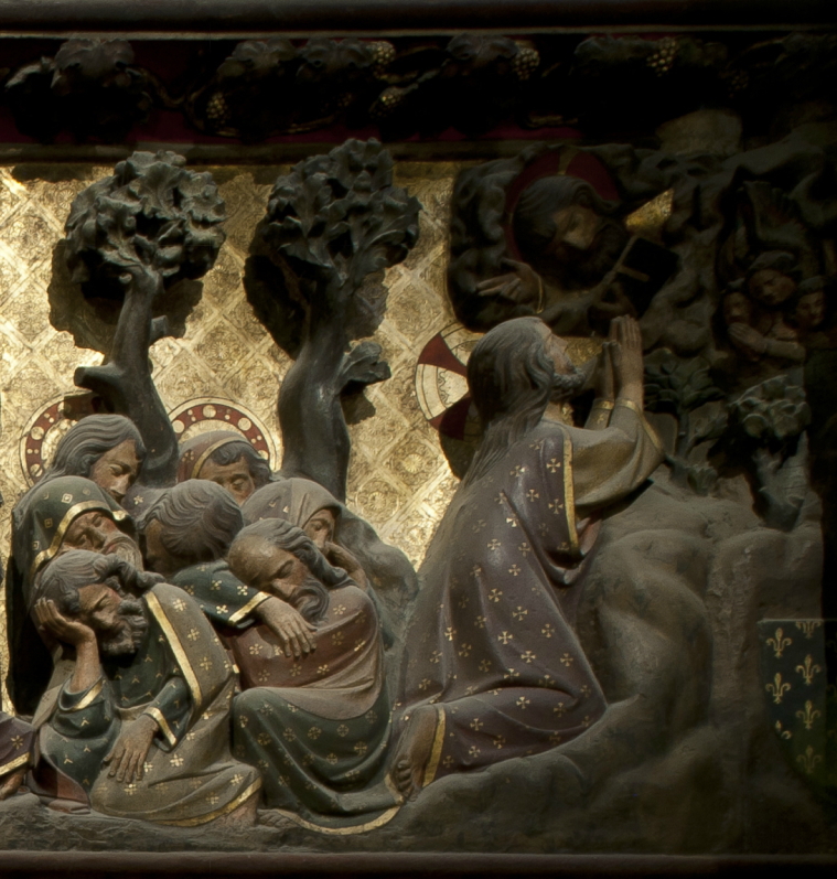 La clôture du chœur de Notre-Dame de Paris - Christ prayed in the Garden of Olives