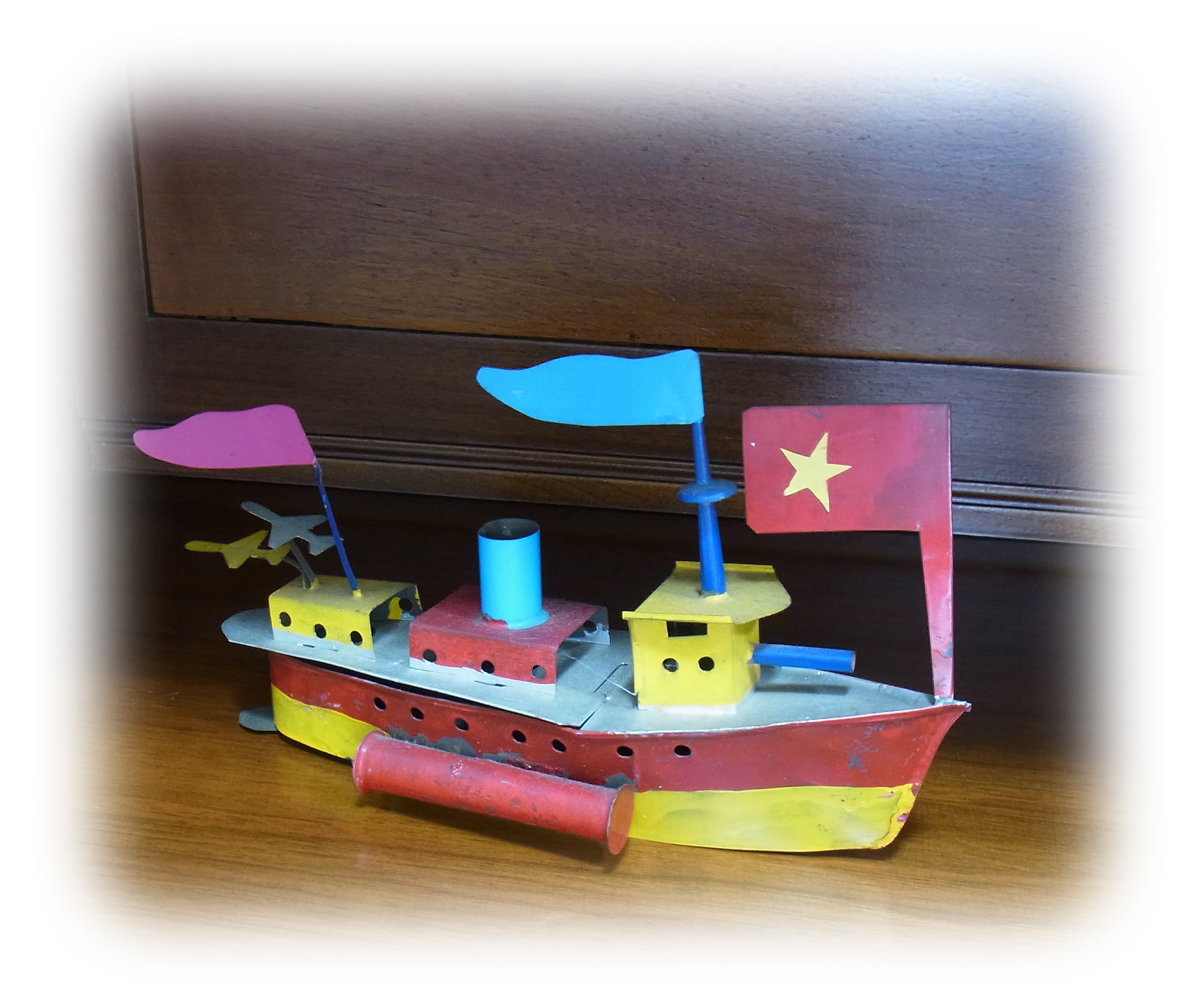 Pop Pop Boat of Hang Ma street of Hanoi